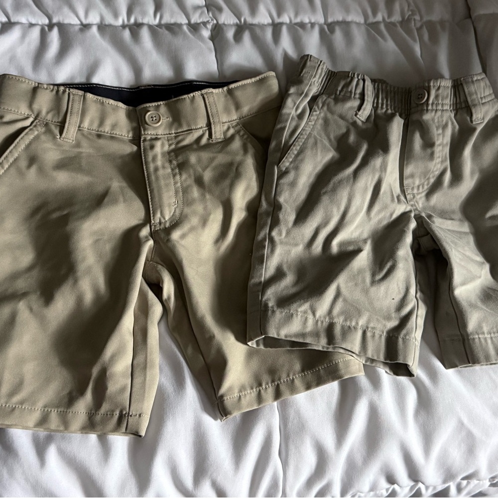 French Toast and Nautica Khaki Flat Front Shorts